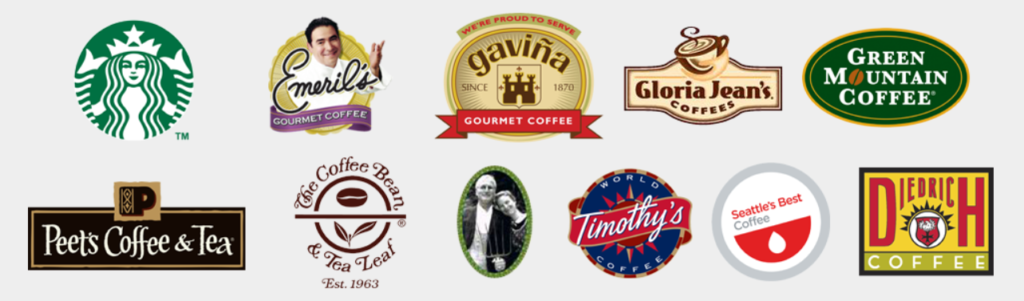 Tri-R Coffee & Vending Coffee Brand Carried